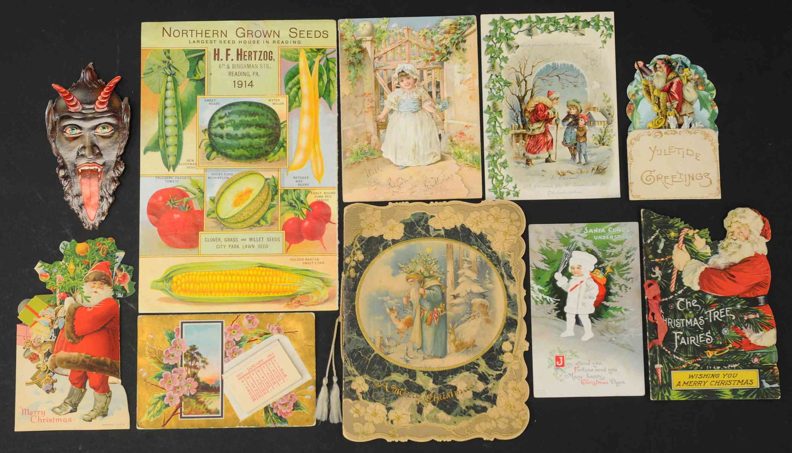 LARGE GROUPING OF CHRISTMAS GREETING CARDS (1 of 2)