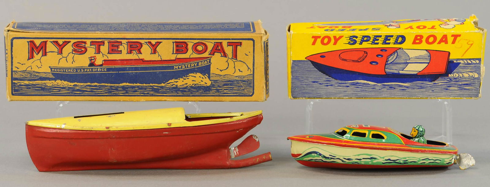 TWO BOXED PUT PUT SPEEDBOATS (1 of 2)