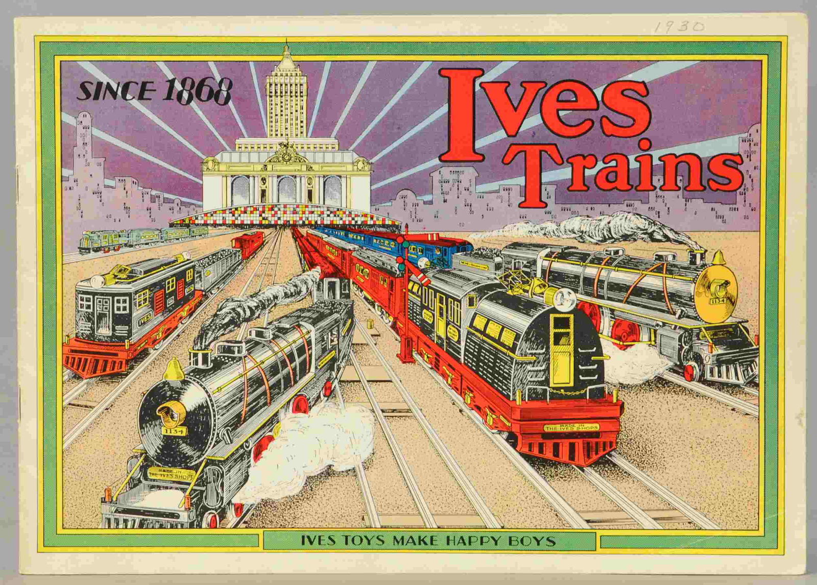 ORIGINAL 1930 IVES CATALOG (1 of 3)