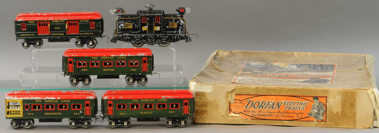 DORFAN 53 LOCOMOTIVE PASSENGER SET (1 of 4)