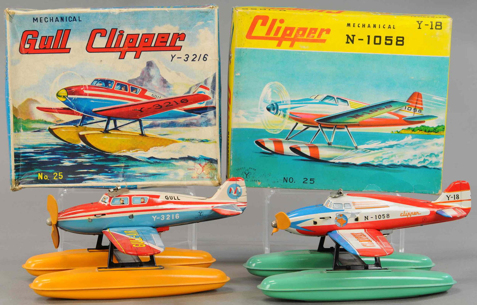 TWO BOXED JAPANESE CLIPPER SEAPLANES (1 of 3)