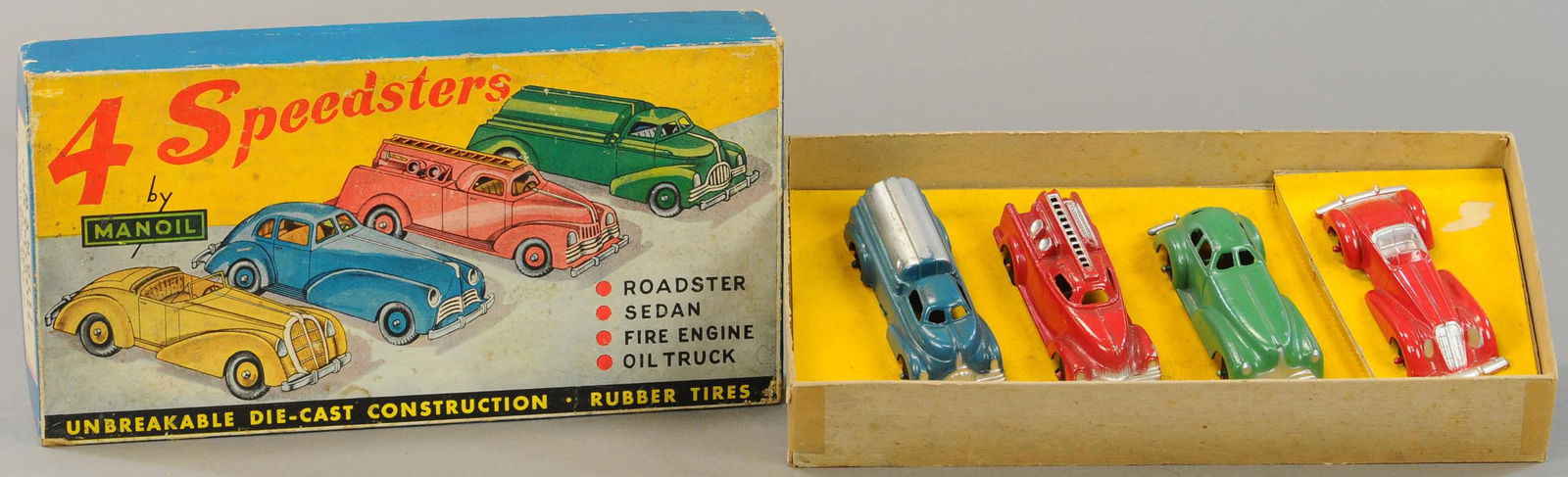 MANOIL BOXED SPEEDSTER SET NO. 7890 (1 of 3)