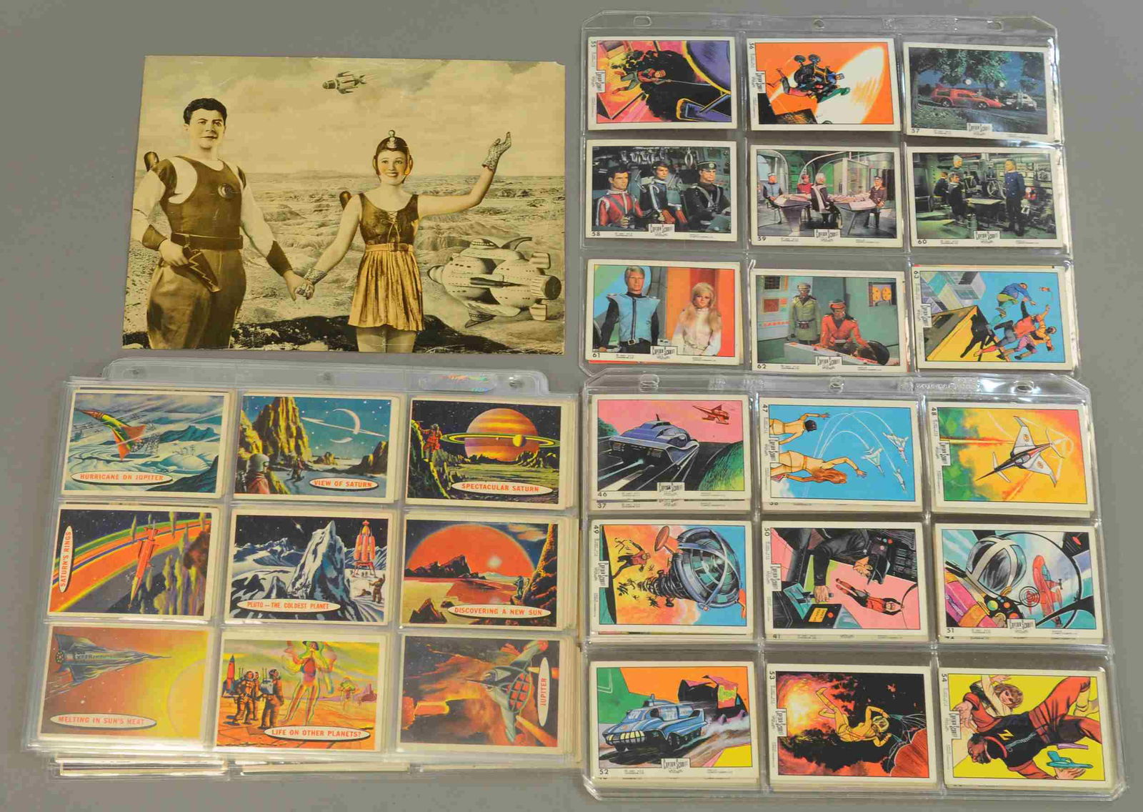 GROUPING OF SPACE COLLECTORS TRADE CARDS (1 of 4)