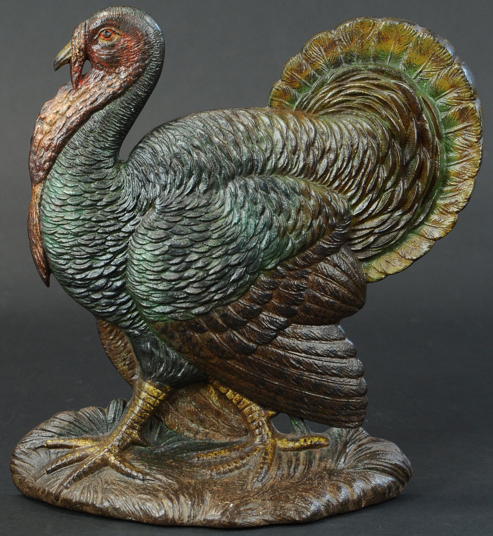 BRADLEY & HUBBARD TURKEY DOORSTOP (1 of 2)