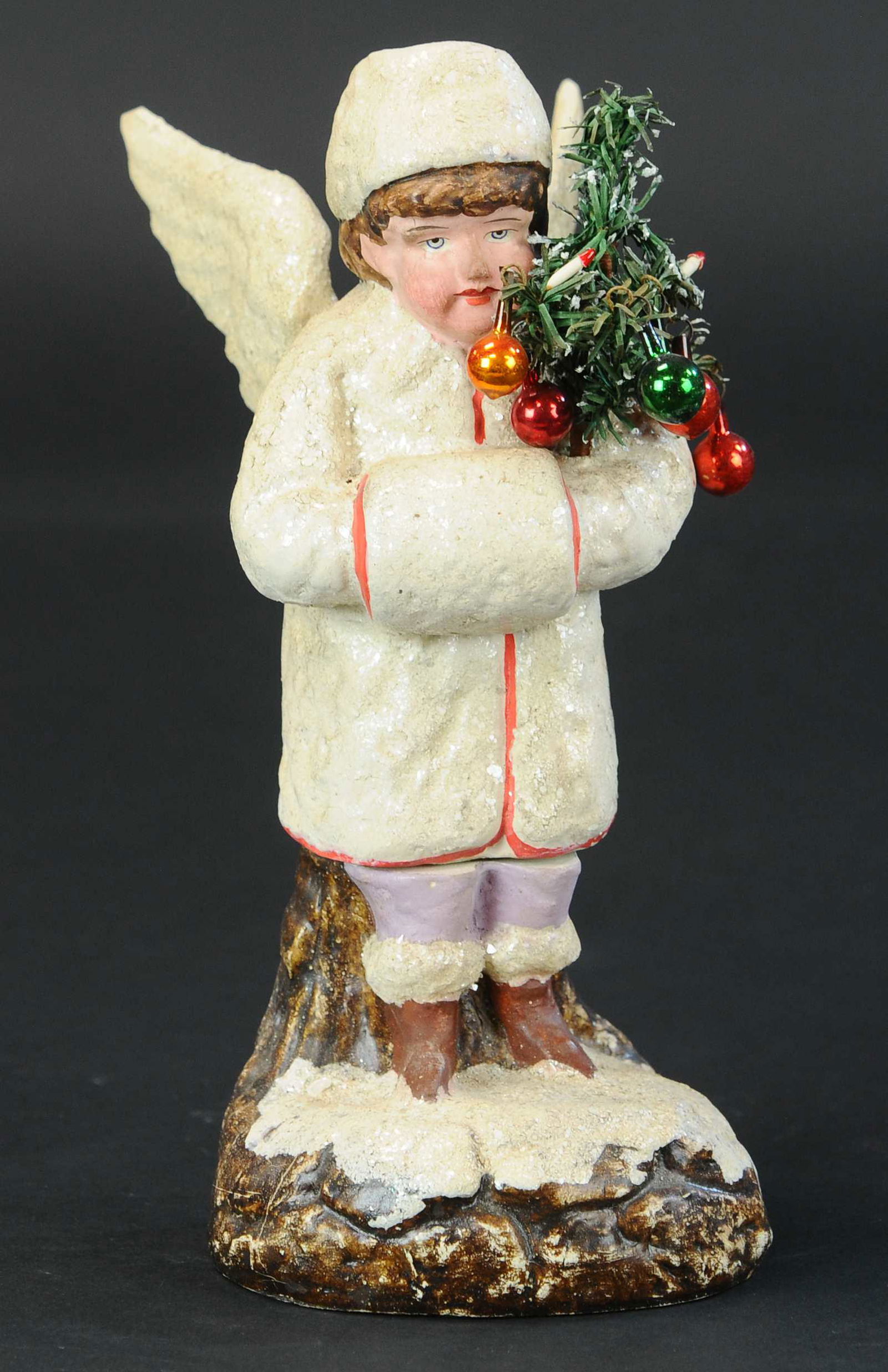 BROWN HAIR CHERUB CANDY CONTAINER (1 of 4)