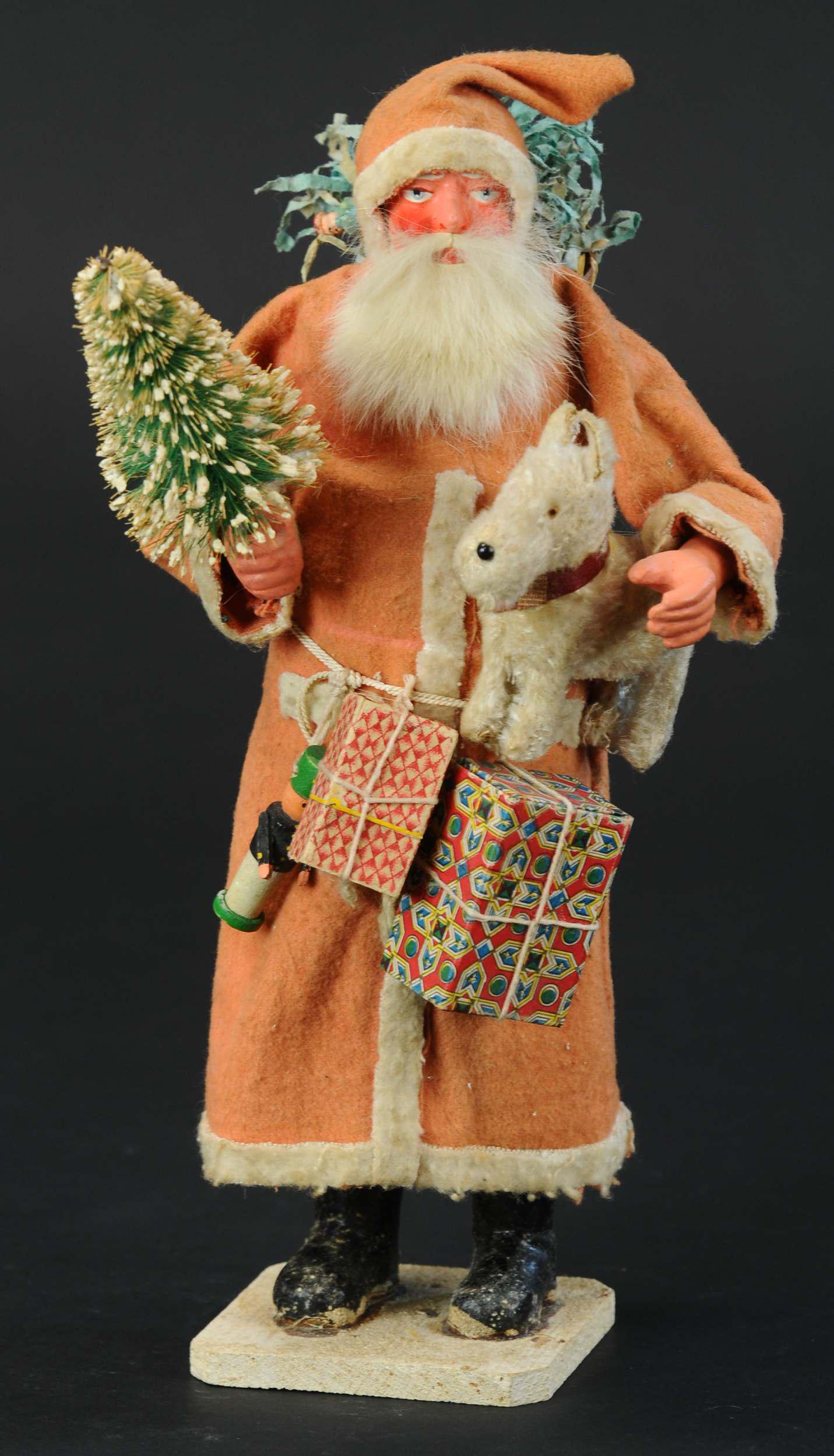 SANTA CANDY CONTAINER WITH TOYS (1 of 4)