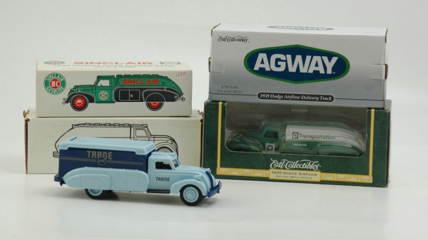 SIX ERTL AIRFLOW TANKER TRUCKS
