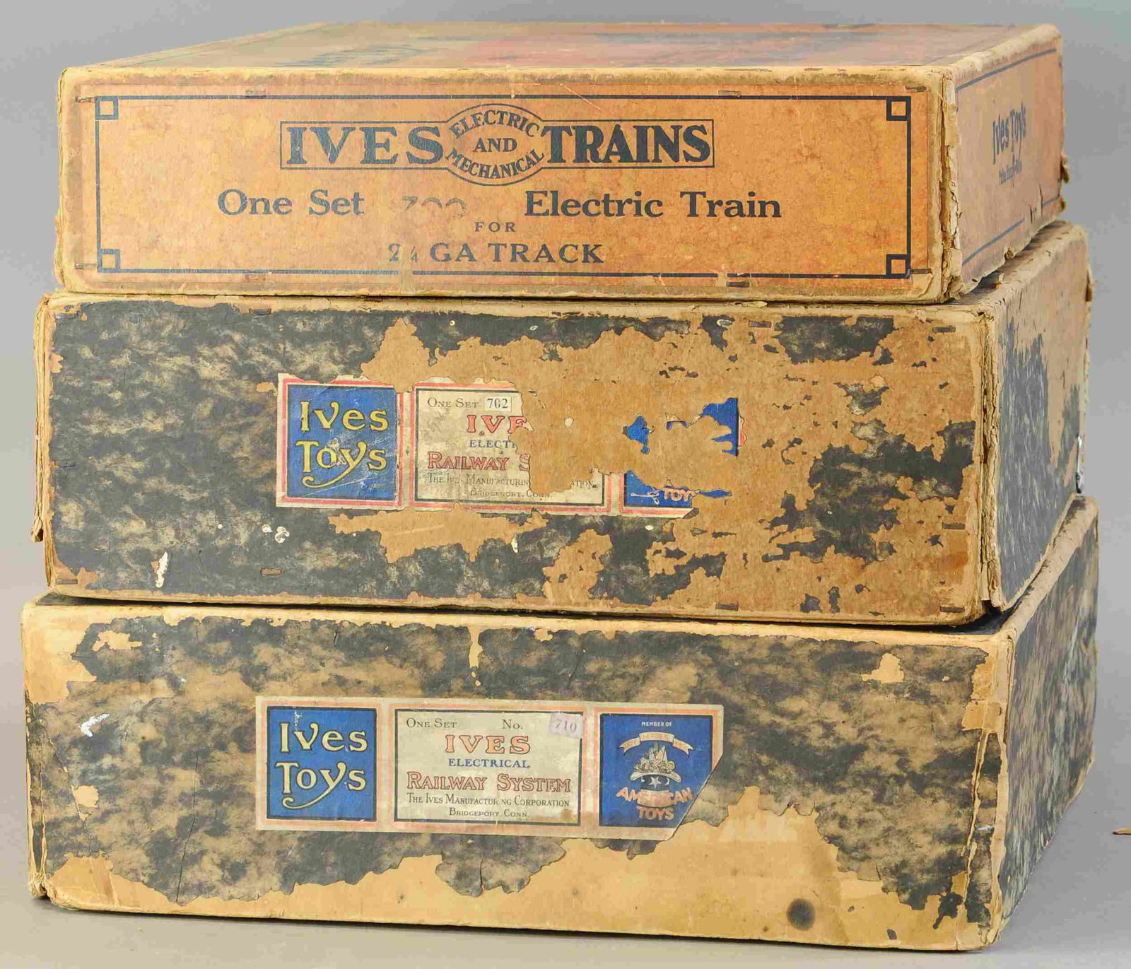 THREE IVES SET BOXES (1 of 4)