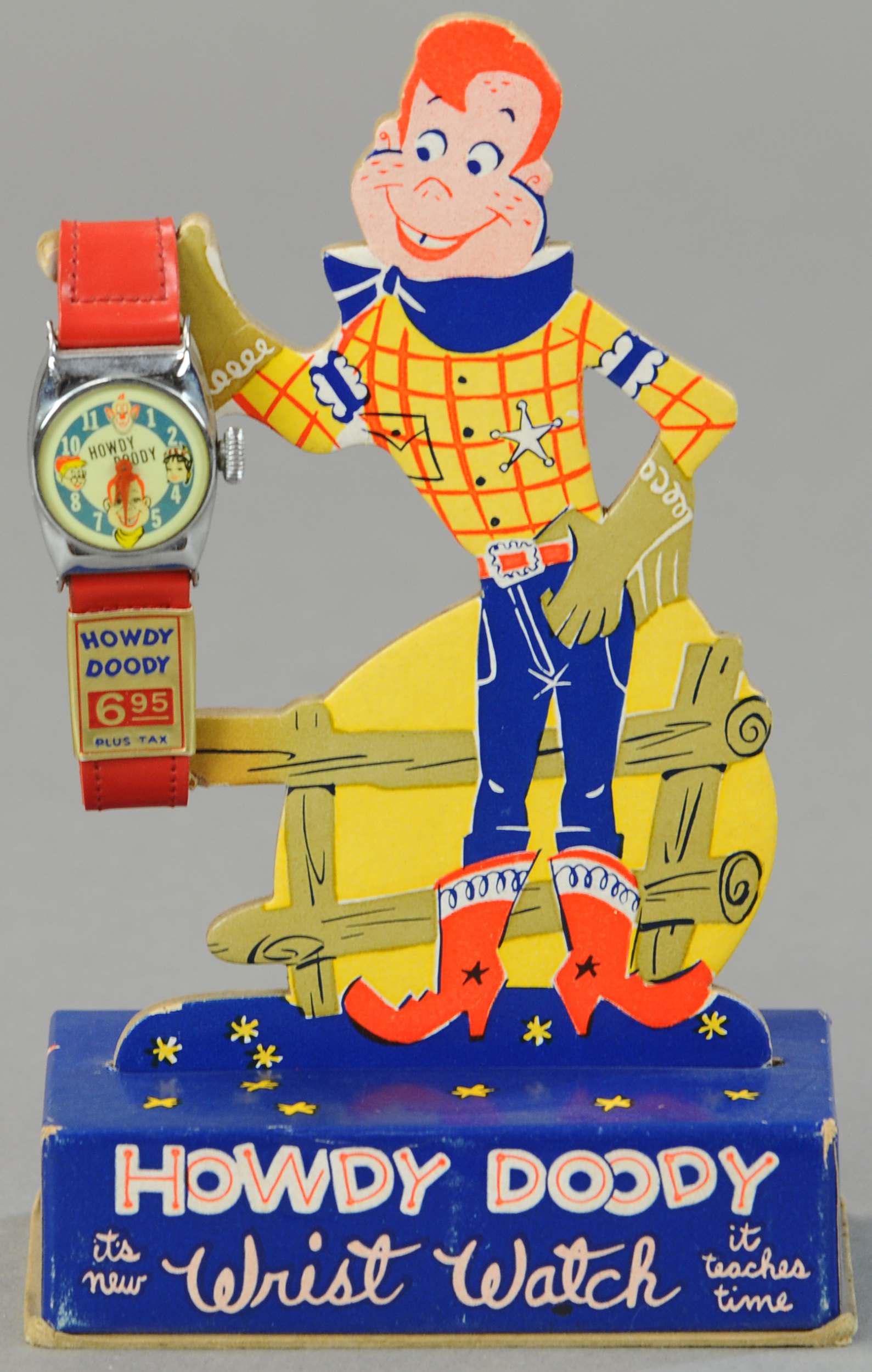 INGERSOLL HOWDY DOODY WATCH W/ DISPLAY (1 of 3)