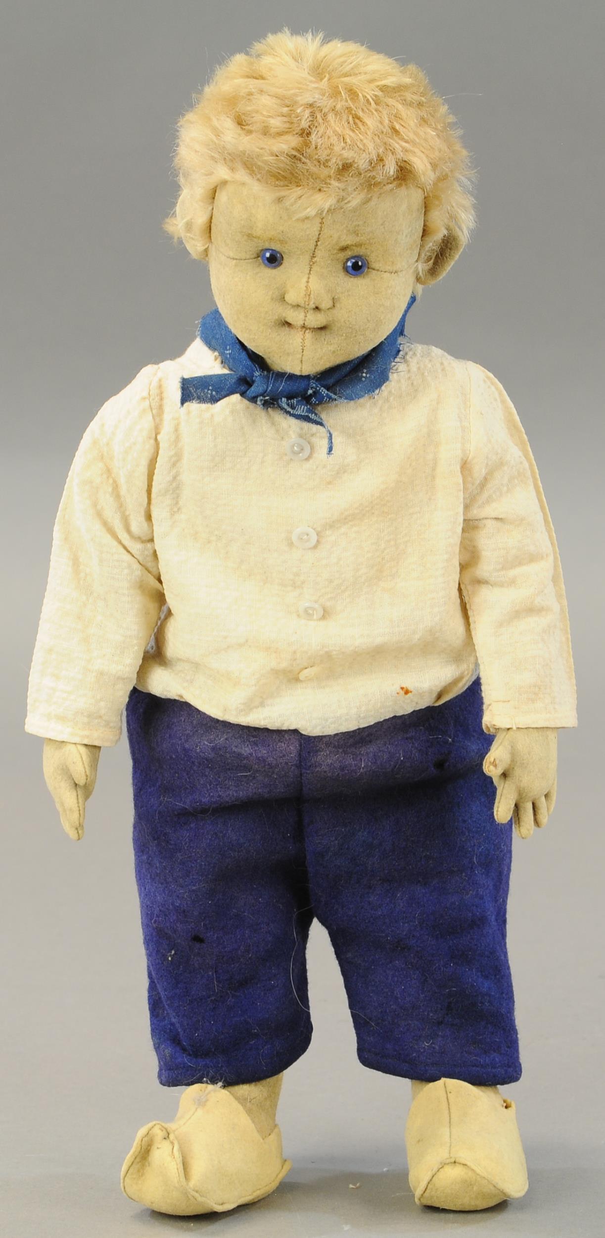 LARGE STEIFF BOY DOLL (1 of 2)