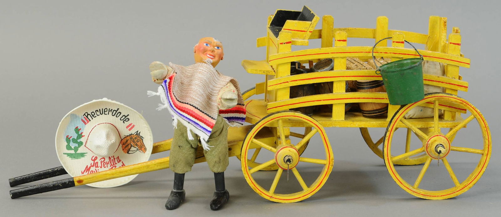AMERICAN TOY WORKS WAGON W/ PEPITO (1 of 3)