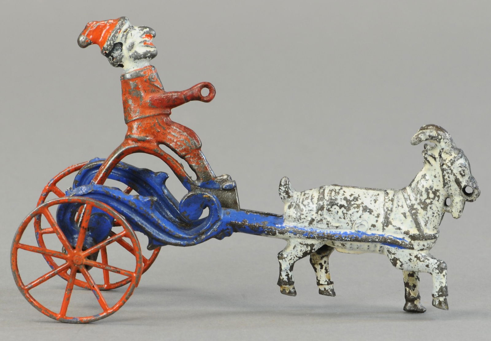 US HARDWARE PUNCH RIDING GOAT CART (1 of 4)