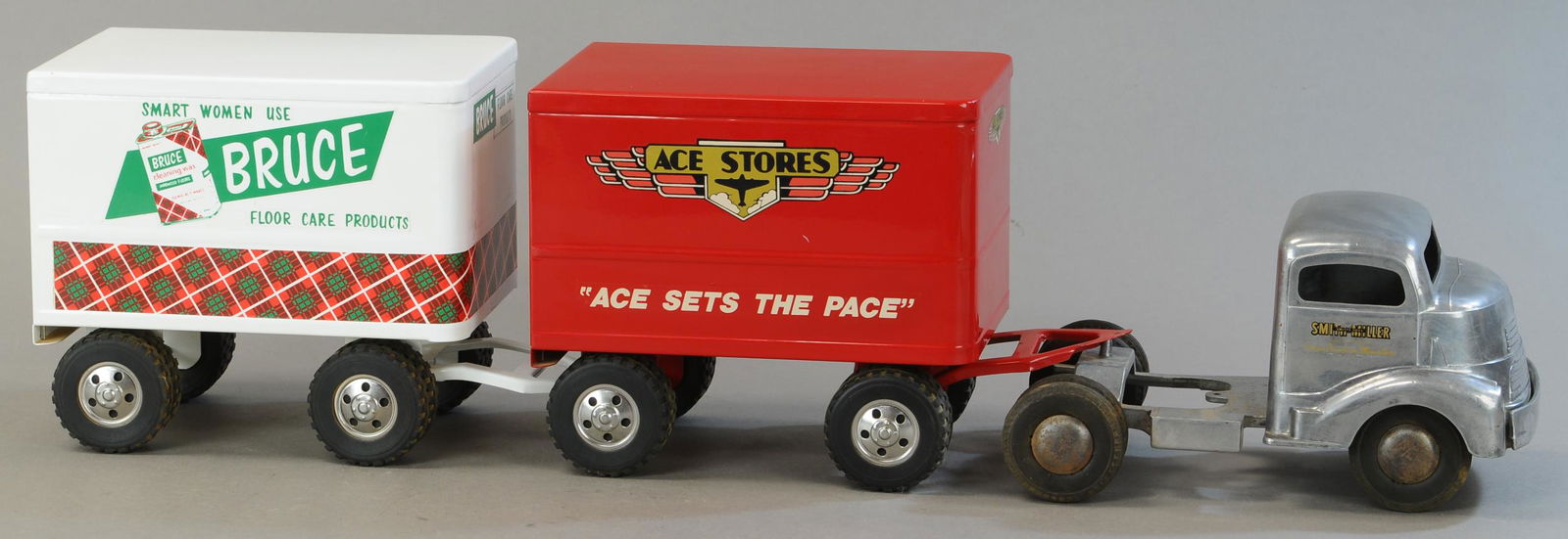 SMITH-MILLER CAB WITH TONKA TRAILERS (1 of 3)