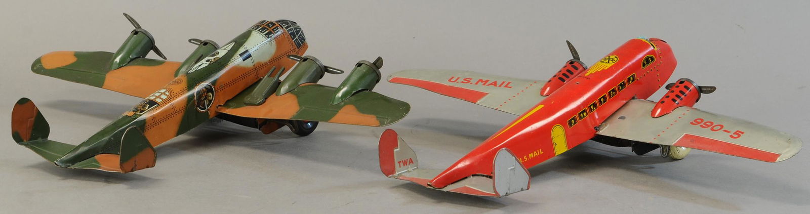 TWO MARX AIRPLANE TOYS (1 of 3)