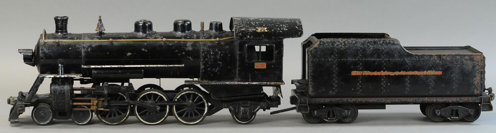 BUDDY L OUTDOOR RR LOCO & TENDER (1 of 4)