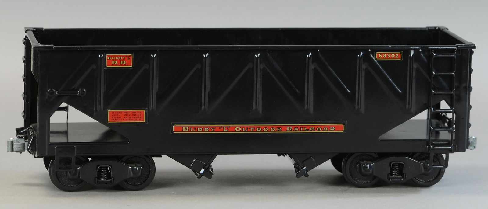 BUDDY L OUTDOOR RR COAL CAR HOPPER (1 of 4)