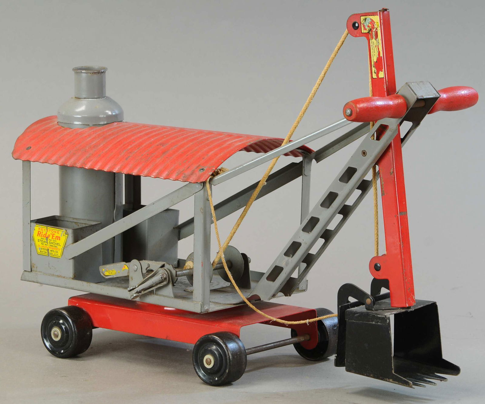 KEYSTONE RIDE 'EM STEAM SHOVEL (1 of 3)