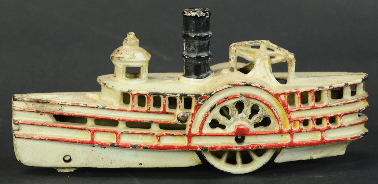 MEDIUM WILKENS PADDLE BOAT: 343. MEDIUM WILKENS PADDLE BOAT | Provenance: Paul Cole Collection. | 7.5" l. | (Excellent Condition) | $400 - $600