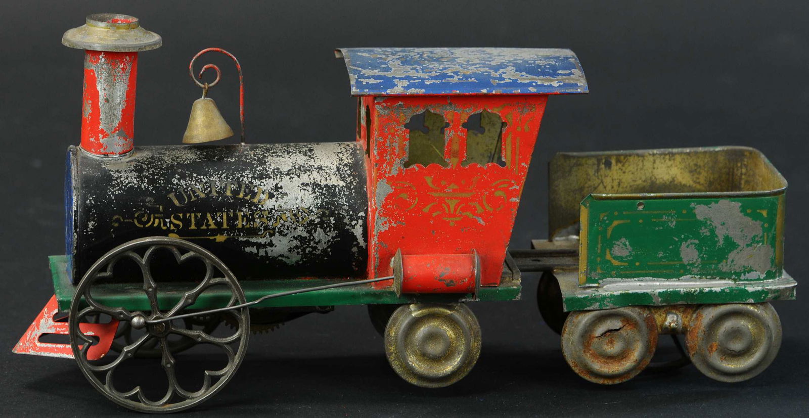 IVES CLOCKWORK TRAIN UNITED STATES (1 of 4)