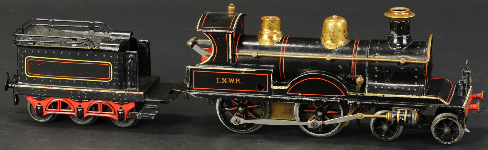MARKLIN LNWR 4-4-0 LOCOMOTIVE & TENDER (1 of 4)