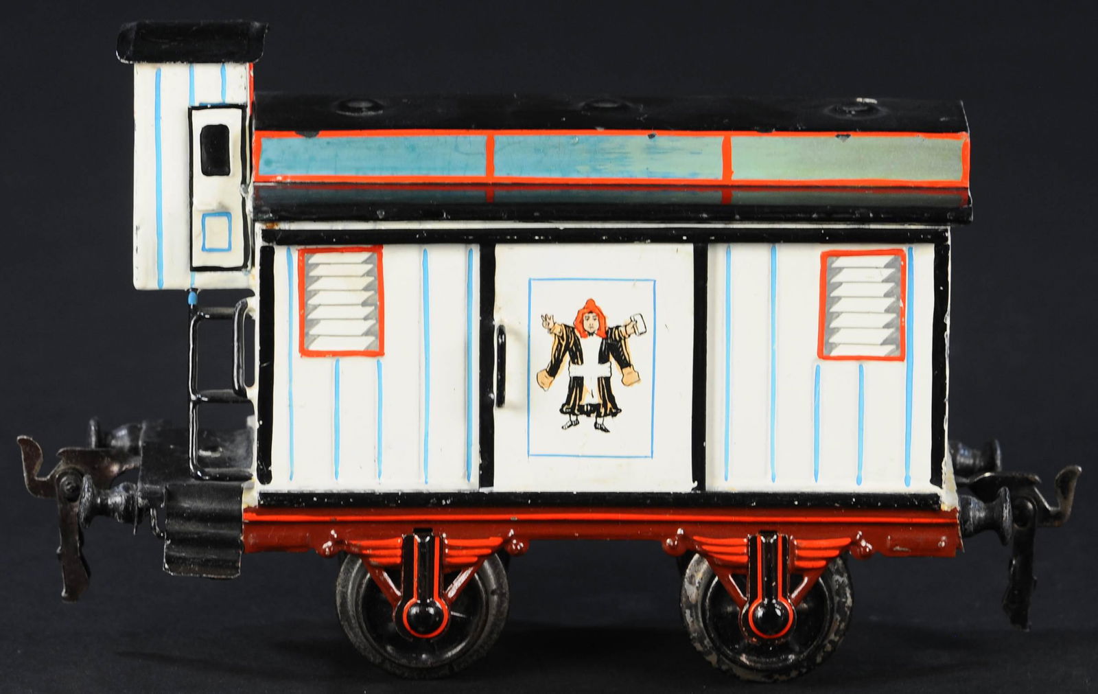 MARKLIN BEER CAR WITH GUARD HOUSE #1907 (1 of 4)