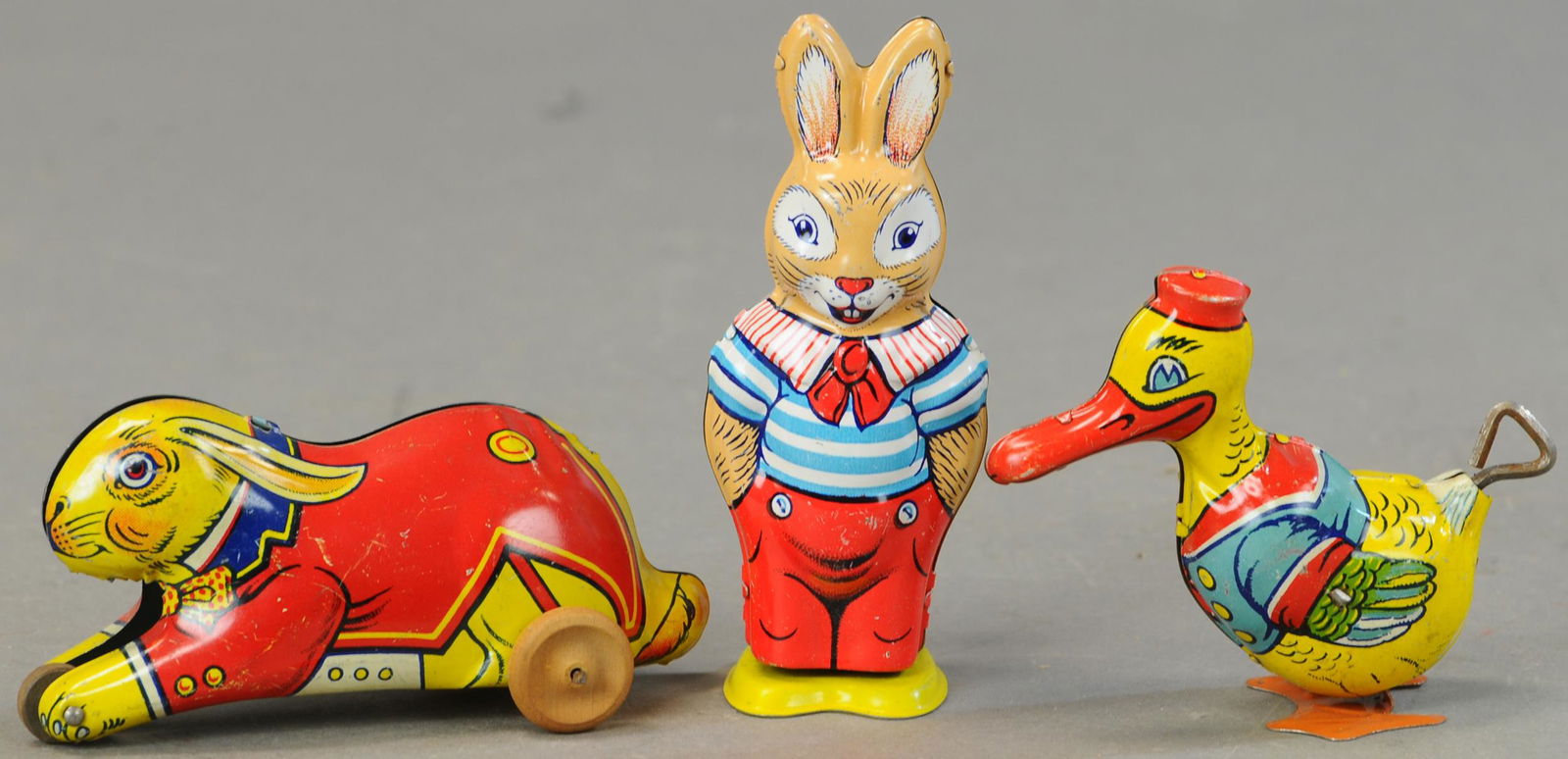 THREE SMALL CHEIN TIN TOYS (1 of 2)