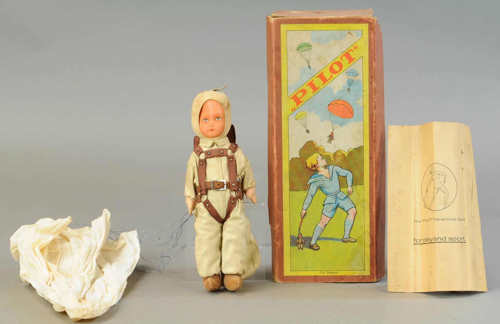BOXED BING PARACHUTE PILOT TOSS TOY (1 of 2)