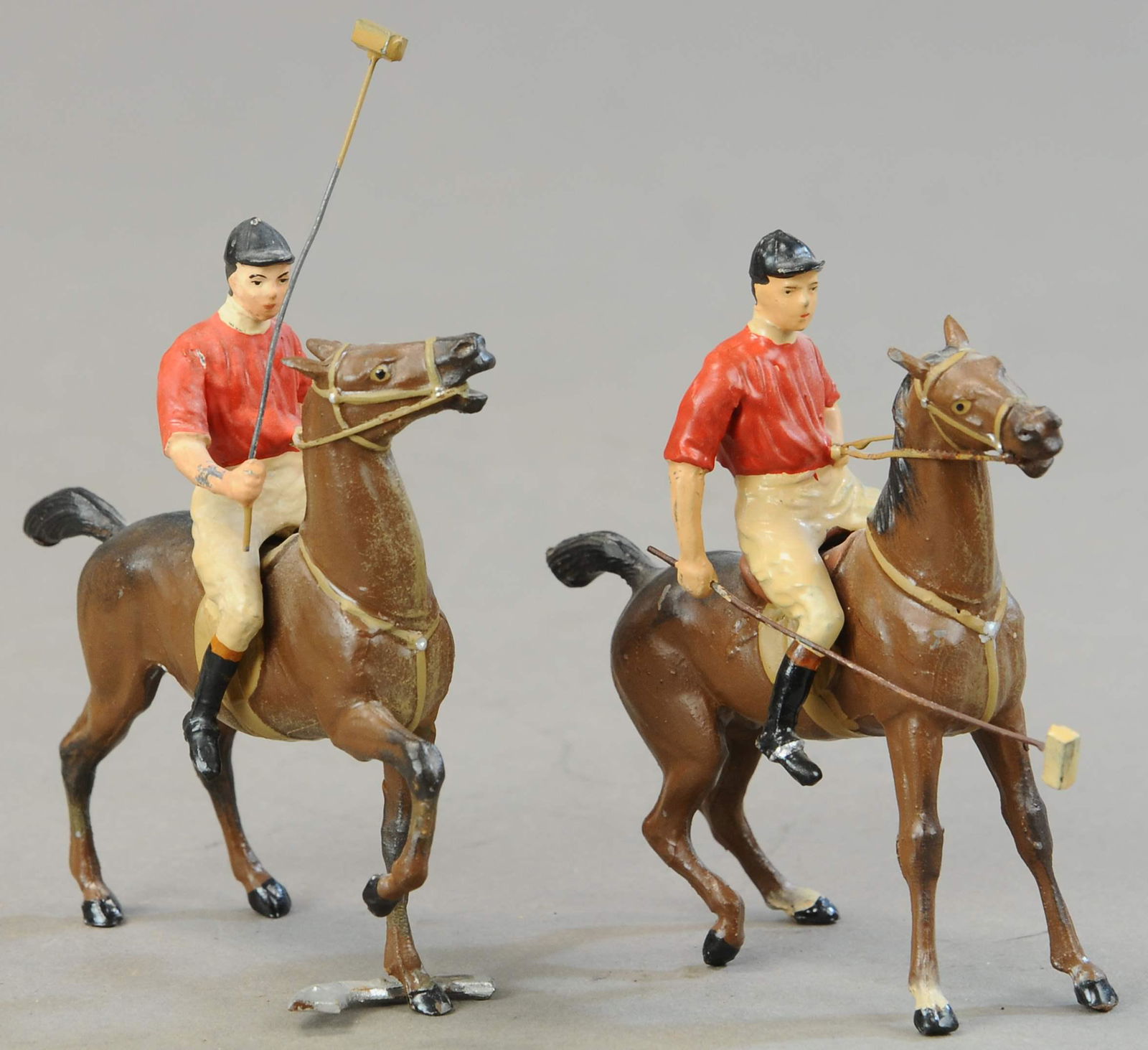 TWO LARGE HEYDE POLO PLAYERS (1 of 3)
