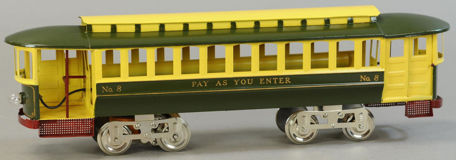 CONTEMPORARY LIONEL NO. 8 TROLLEY (1 of 4)
