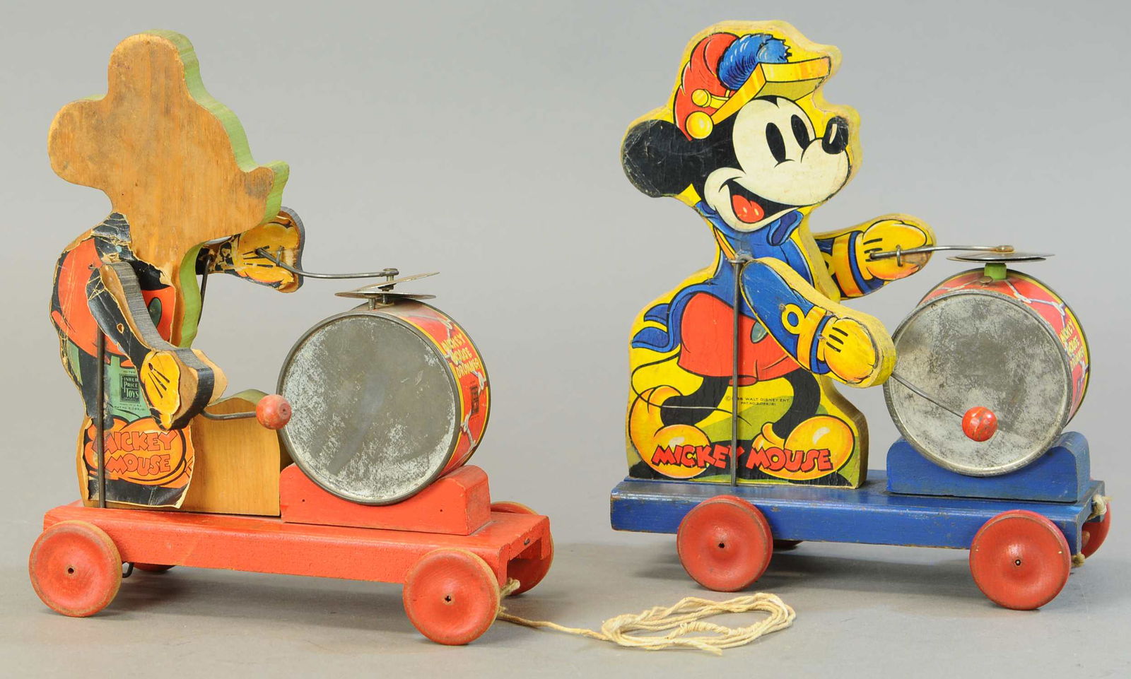 TWO FISHER PRICE MICKEY MOUSE DRUMMERS (1 of 3)