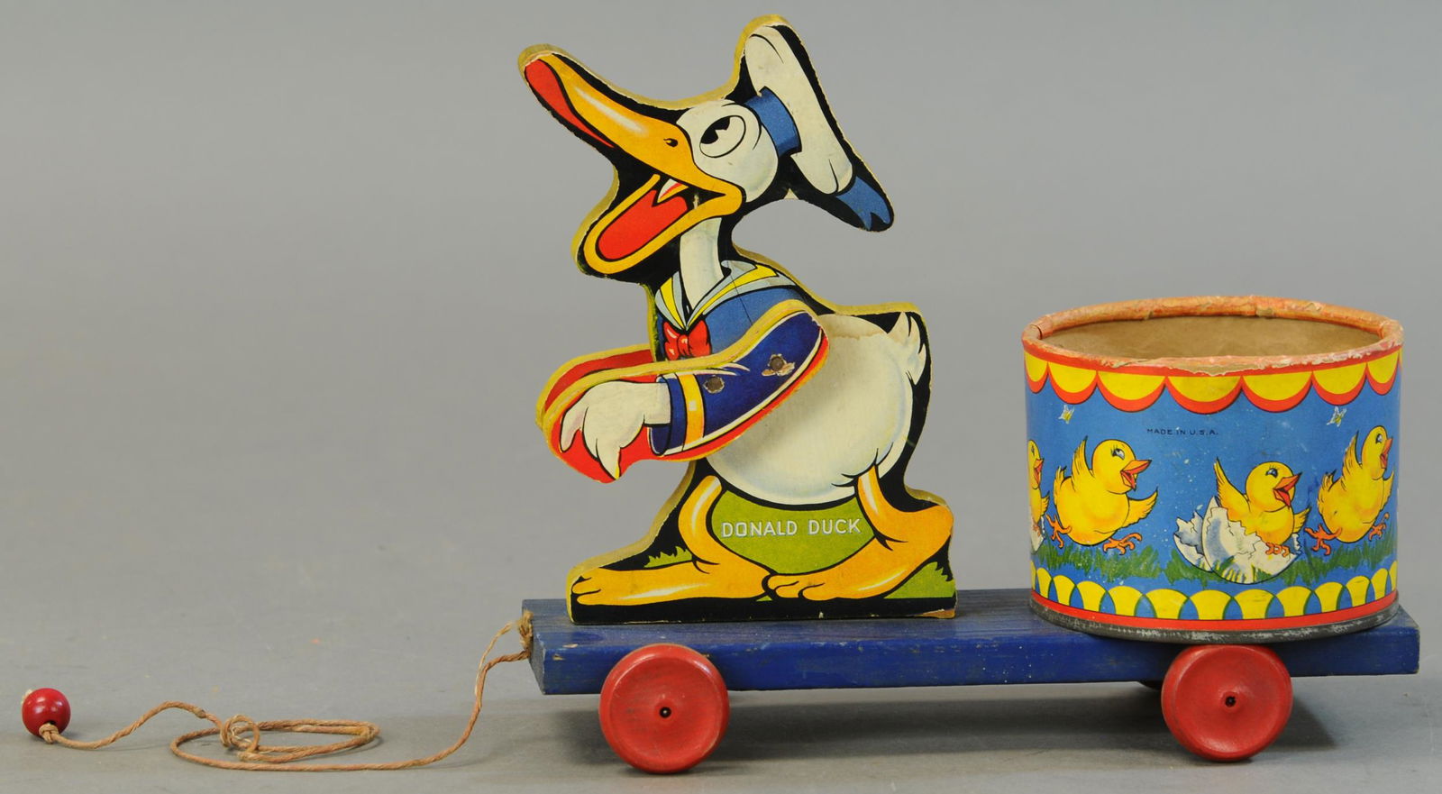 FISHER PRICE DONALD DUCK CHICK CART (1 of 3)