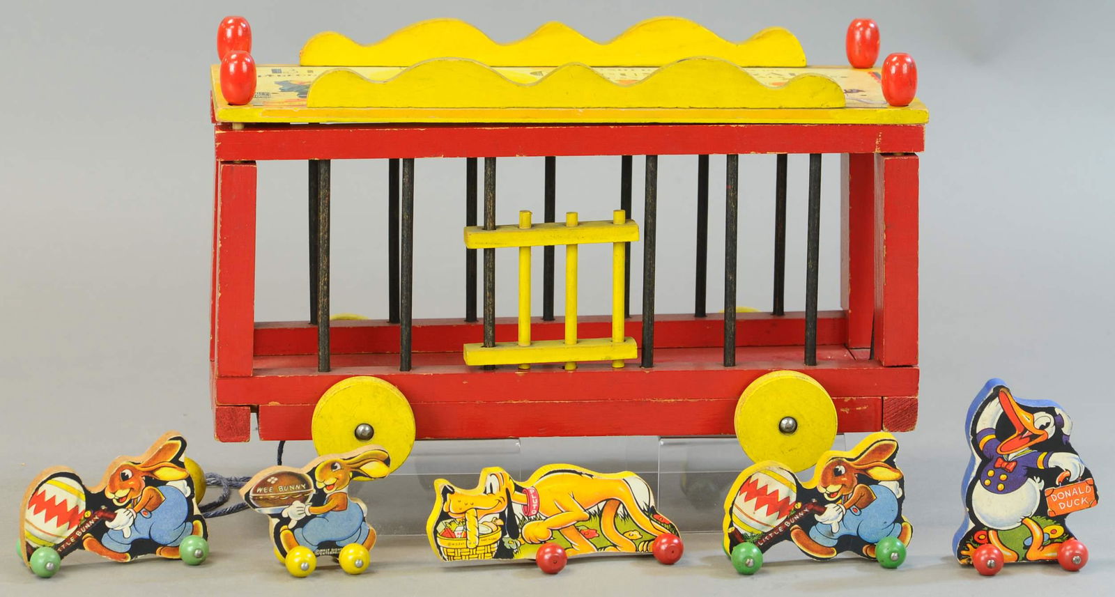 FISHER PRICE BIG CIRCUS PARADE W/ WOODSY ANIMALS (1 of 3)