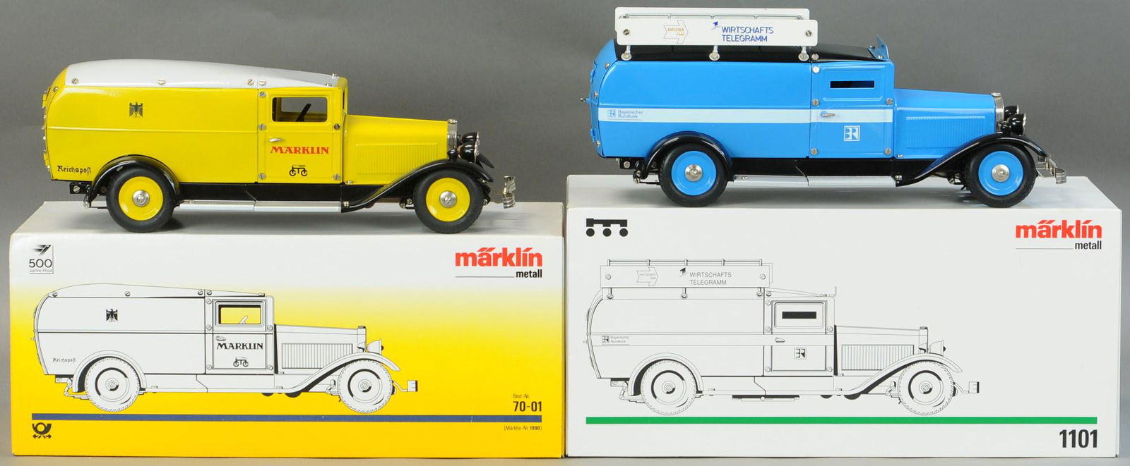 TWO MARKLIN BOXED AUTOS (1 of 3)