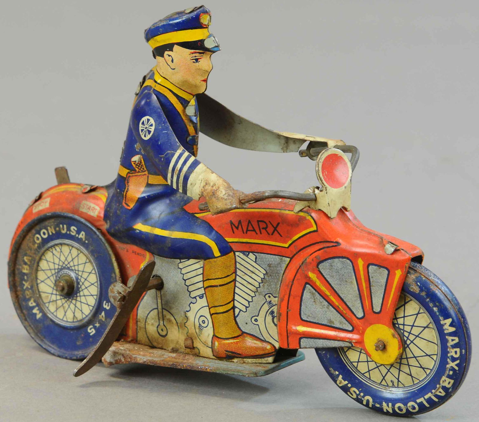 MARX POLICE CYCLE (1 of 3)