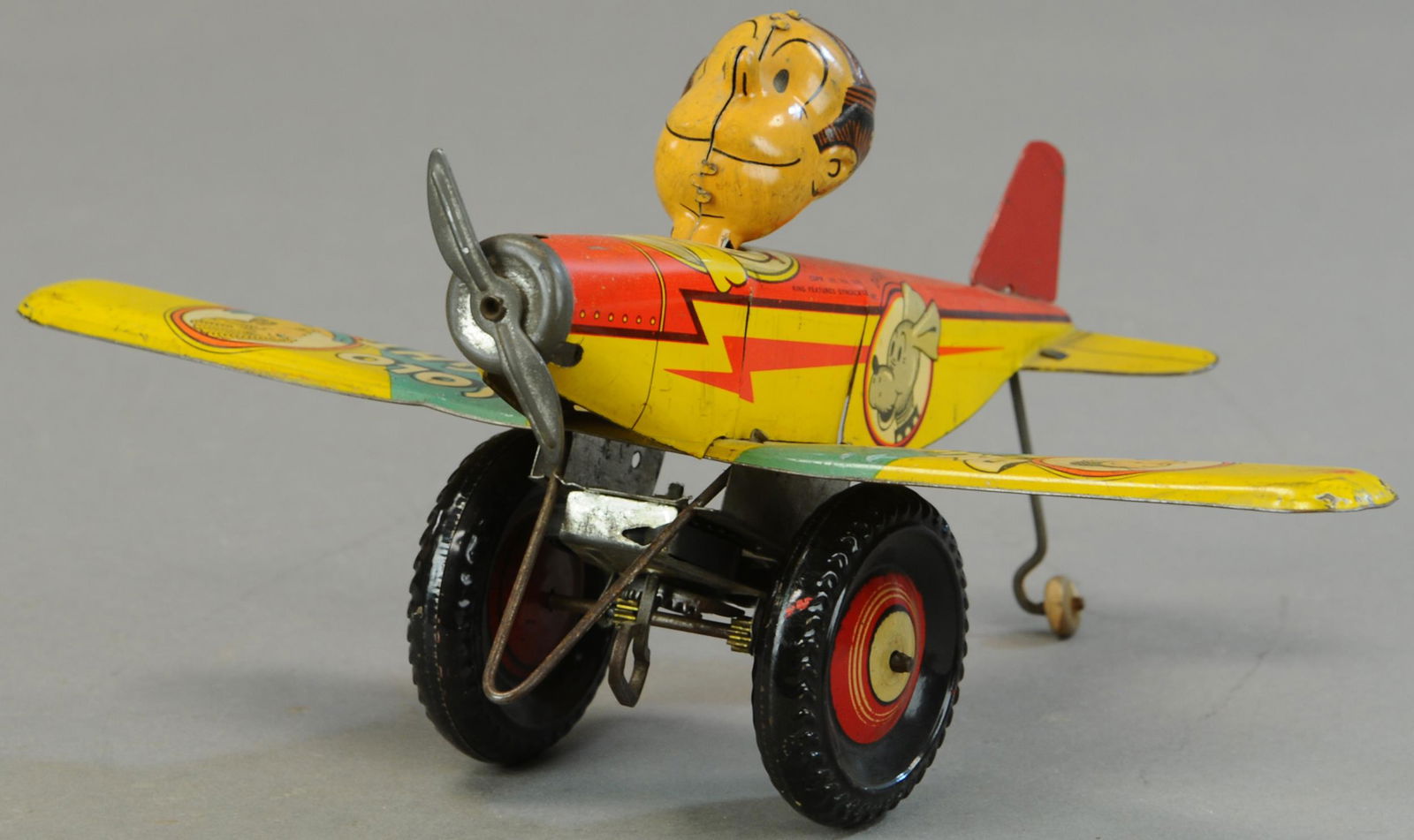 MARX DAGWOOD SOLO FLIGHT PLANE (1 of 3)