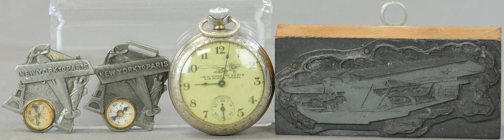 FOUR NEW YORK TO PARIS AIRPLANE NOVELTIES (1 of 2)