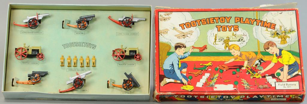 BOXED TOOTSIETOY PLAYTIME FIELD BATTERY (1 of 1)