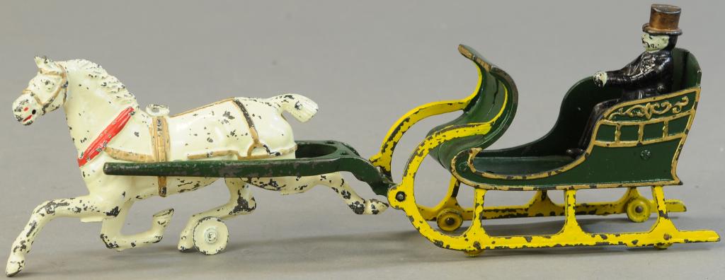 DENT SINGLE HORSE DRAWN SLEIGH (1 of 3)