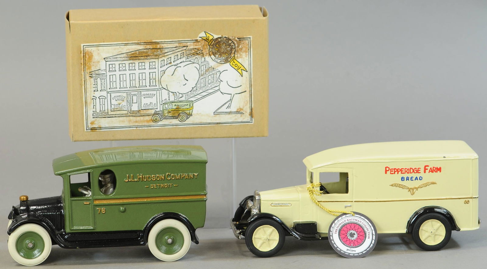 TWO CONTEMPORARY PANEL DELIVERY VANS (1 of 4)