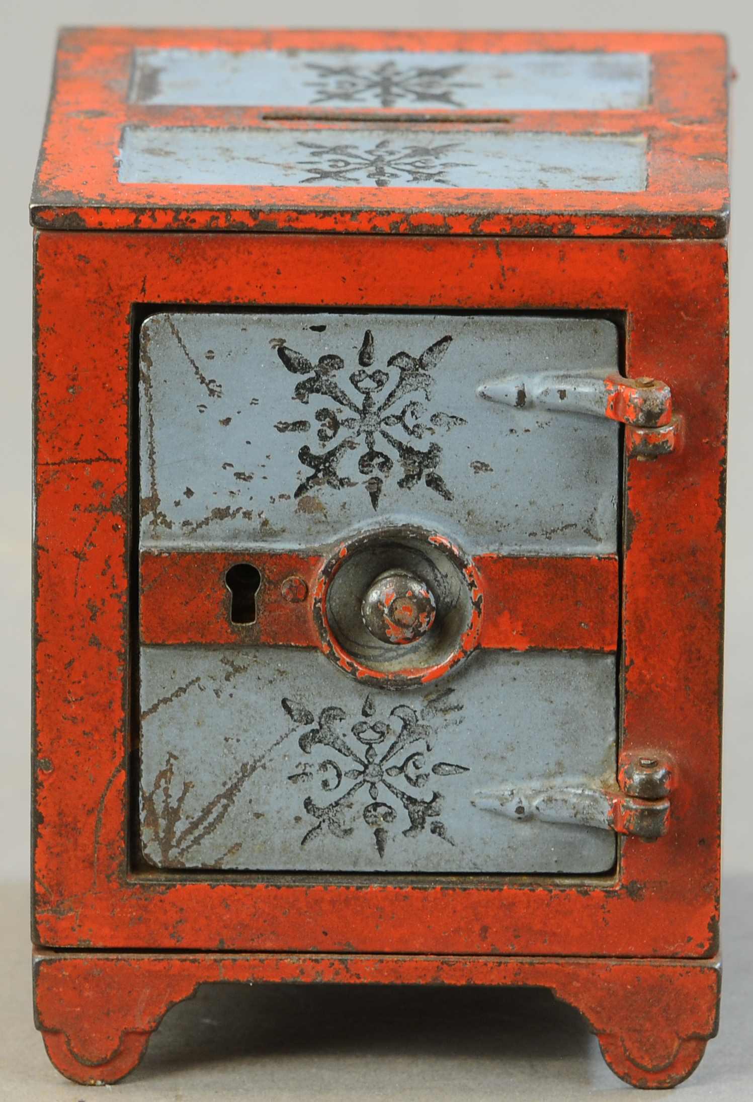 STENCILED DOOR W/ RECESSED KNOB BANK (1 of 3)