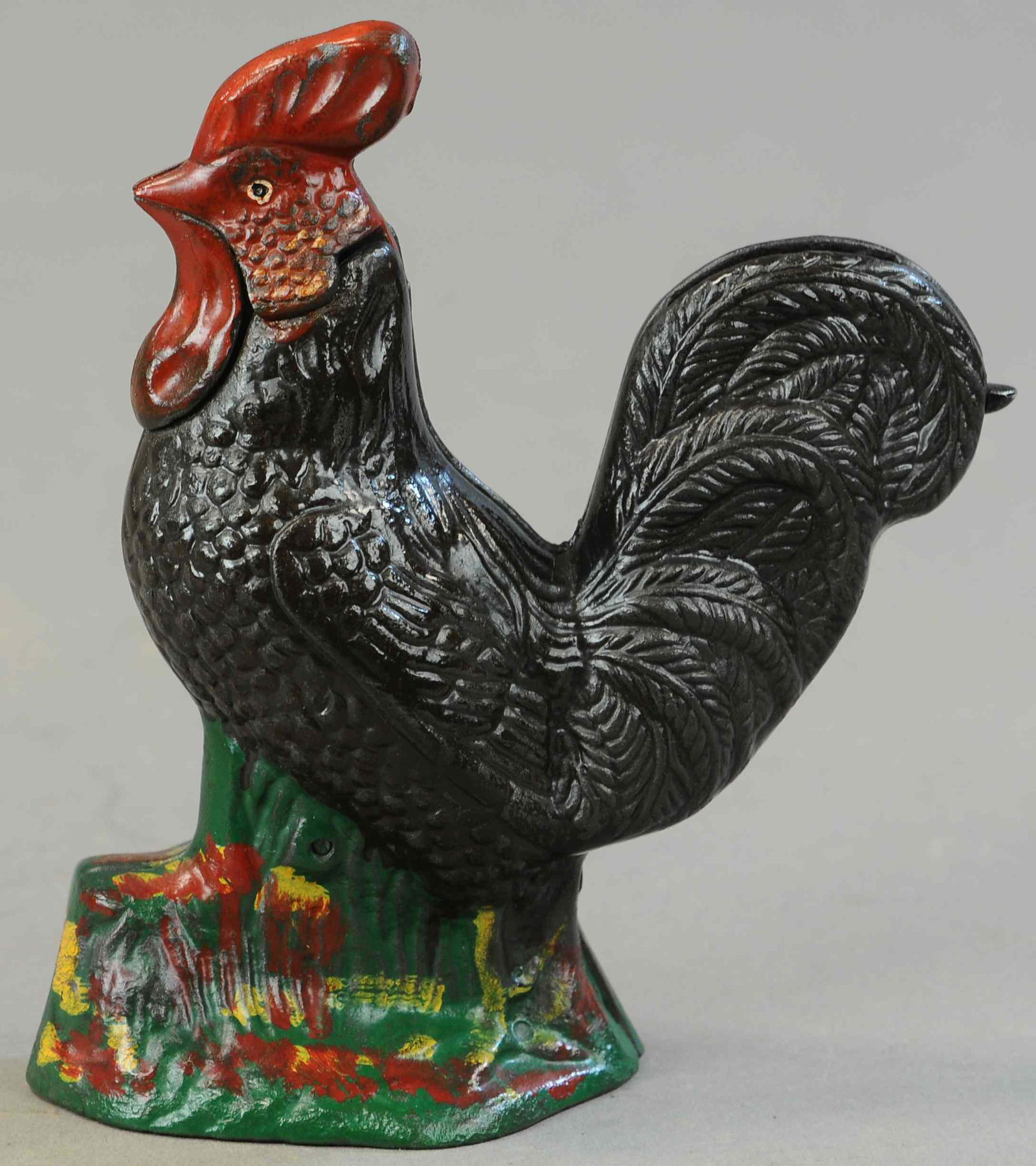 KYSER & REX ROOSTER MECHANICAL BANK (1 of 2)