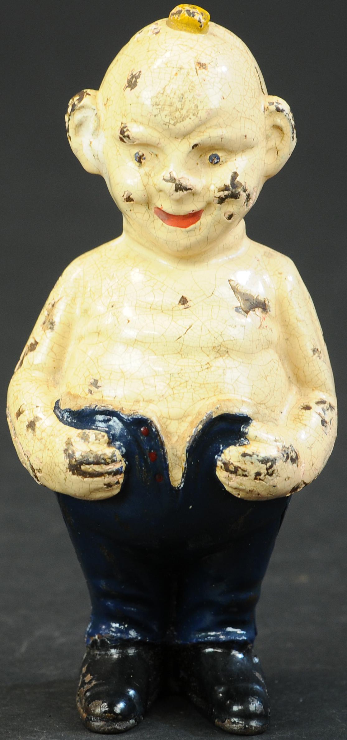 THE RECRUIT BANK - CUTIE: 758. THE RECRUIT BANK - CUTIE | Harper, England. Provenance: The Schroeder Collection. | 6" h. | (Excellent Condition) | $400 - $700