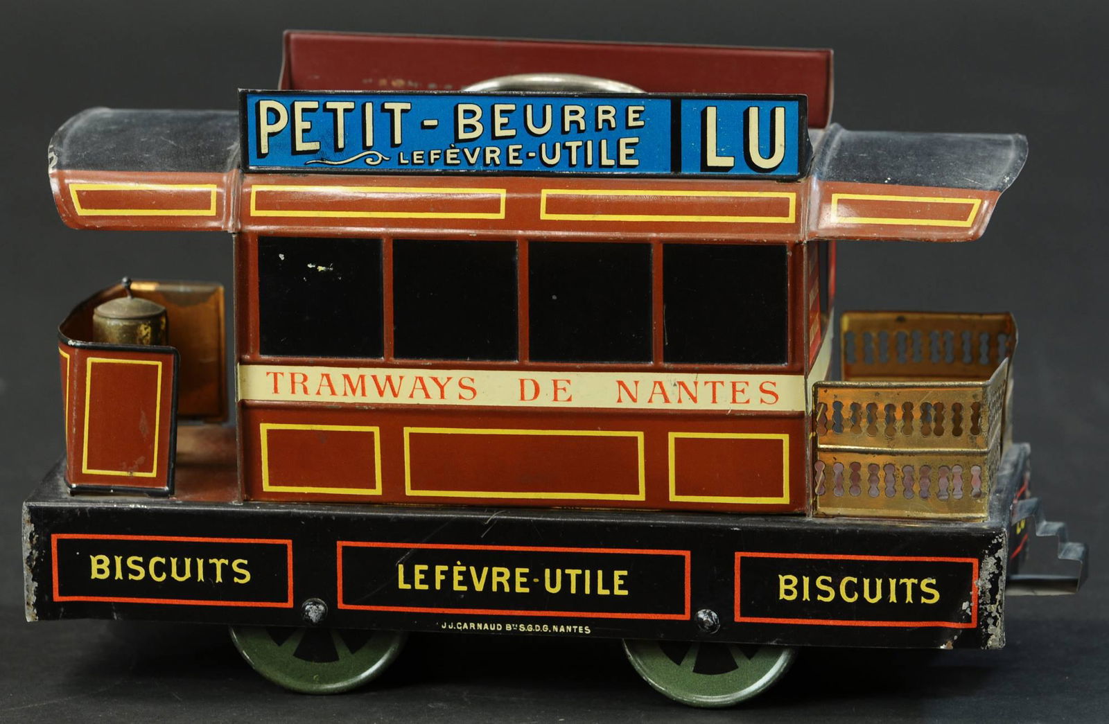 LEFEVRE -UTILE BISCUITS TROLLEY CAR (1 of 4)