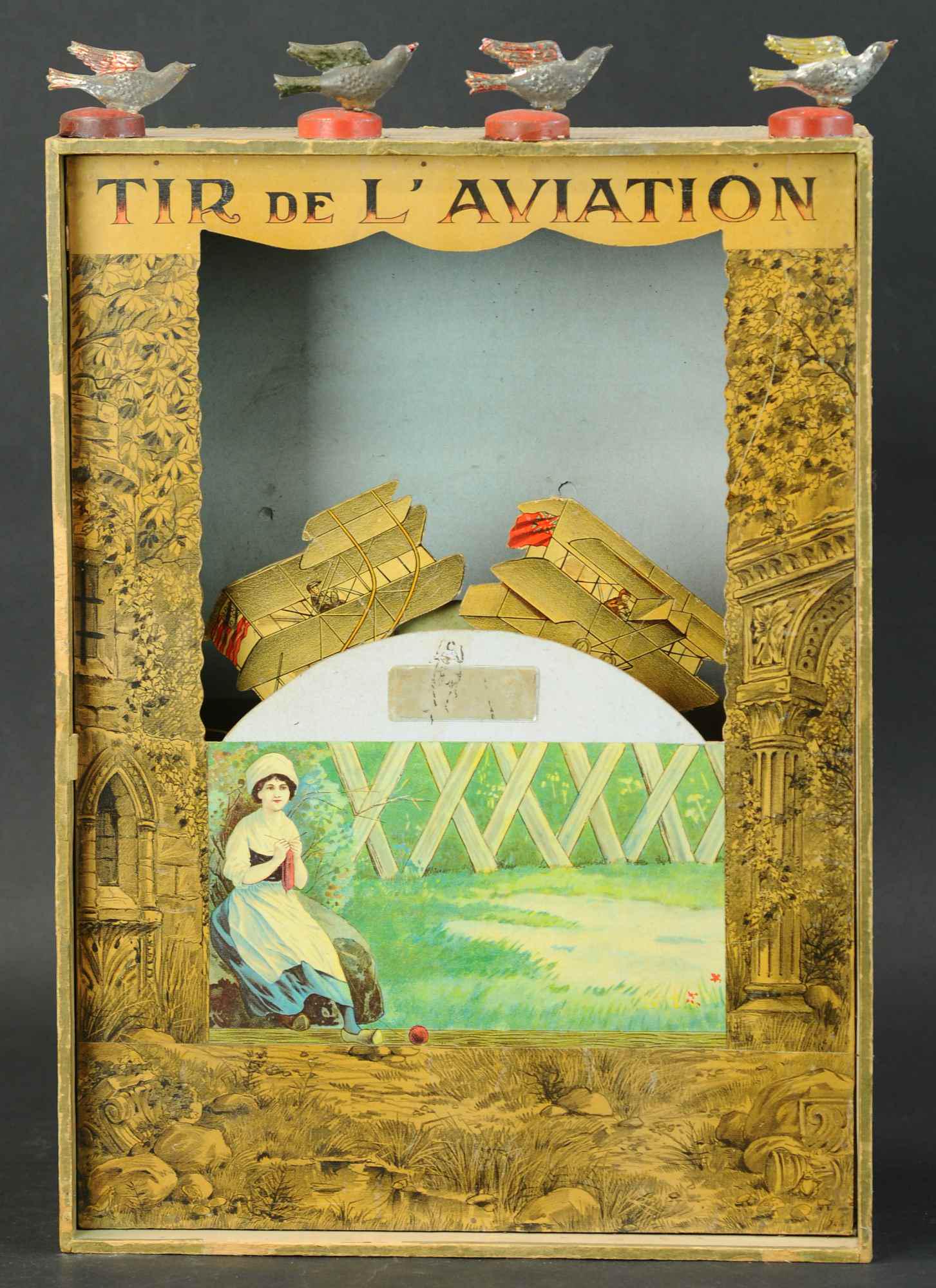 FRENCH SHOOT THE AVIATOR TARGET GAME (1 of 3)