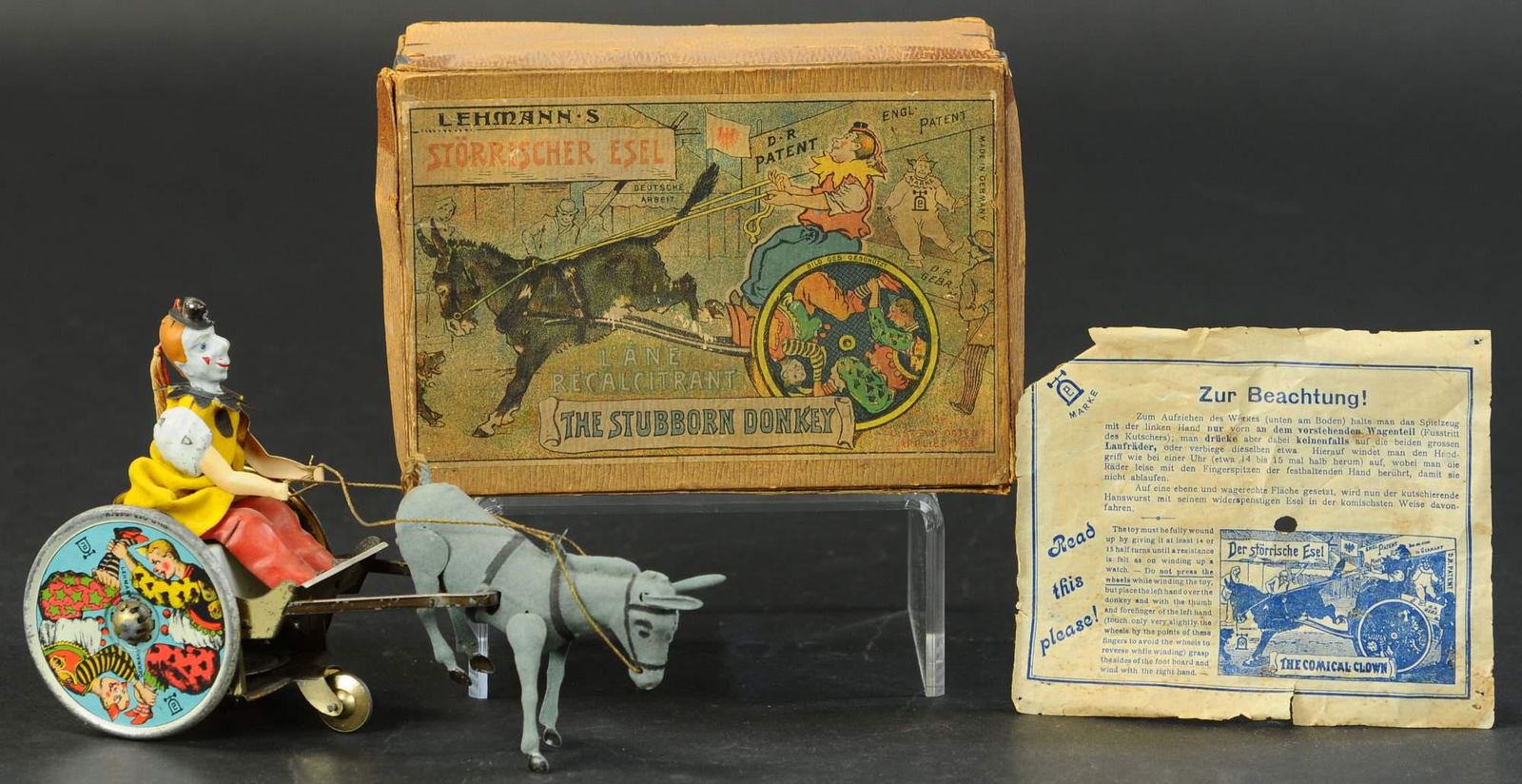 BOXED LEHMANN BALKY MULE CART (1 of 4)