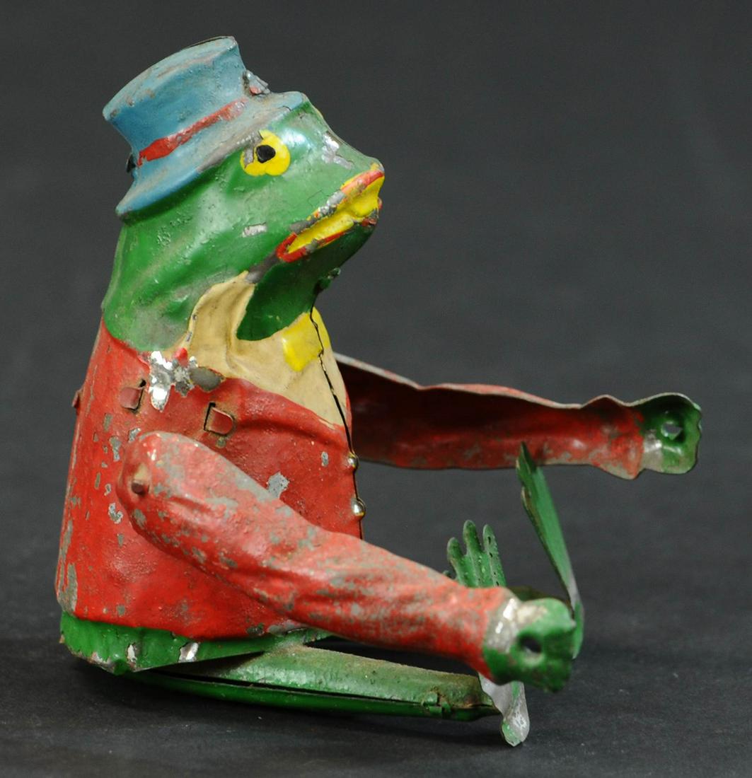 GERMAN TIN FLIPPING FROG (1 of 4)