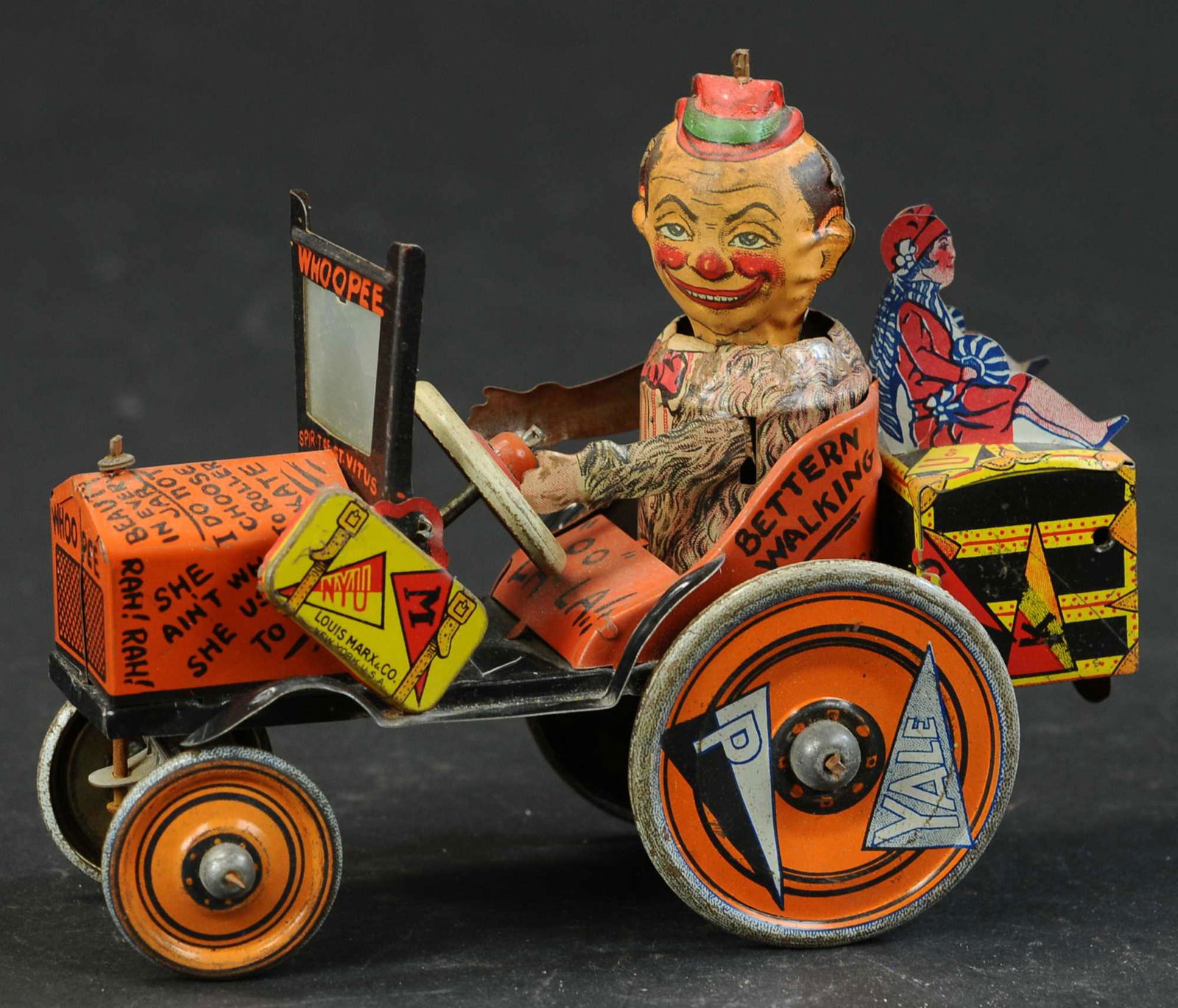 MARX YALE PRINCETON WHOOPEE CAR (1 of 4)