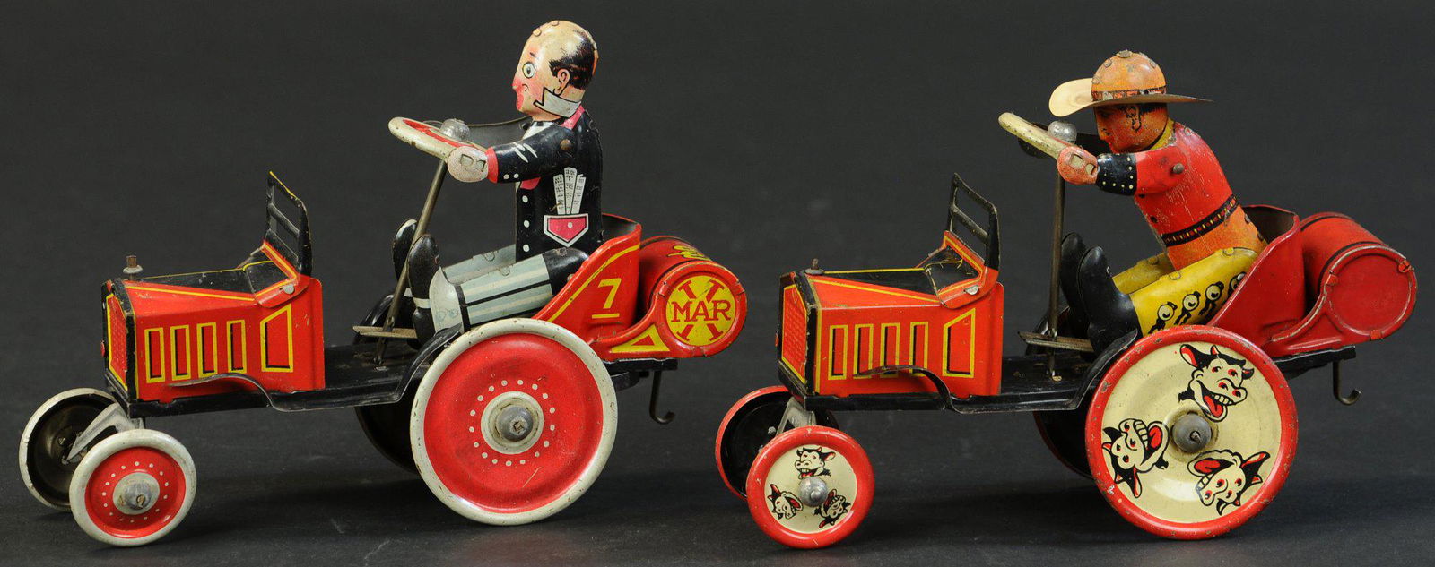 TWO MARX COO CARS (1 of 4)