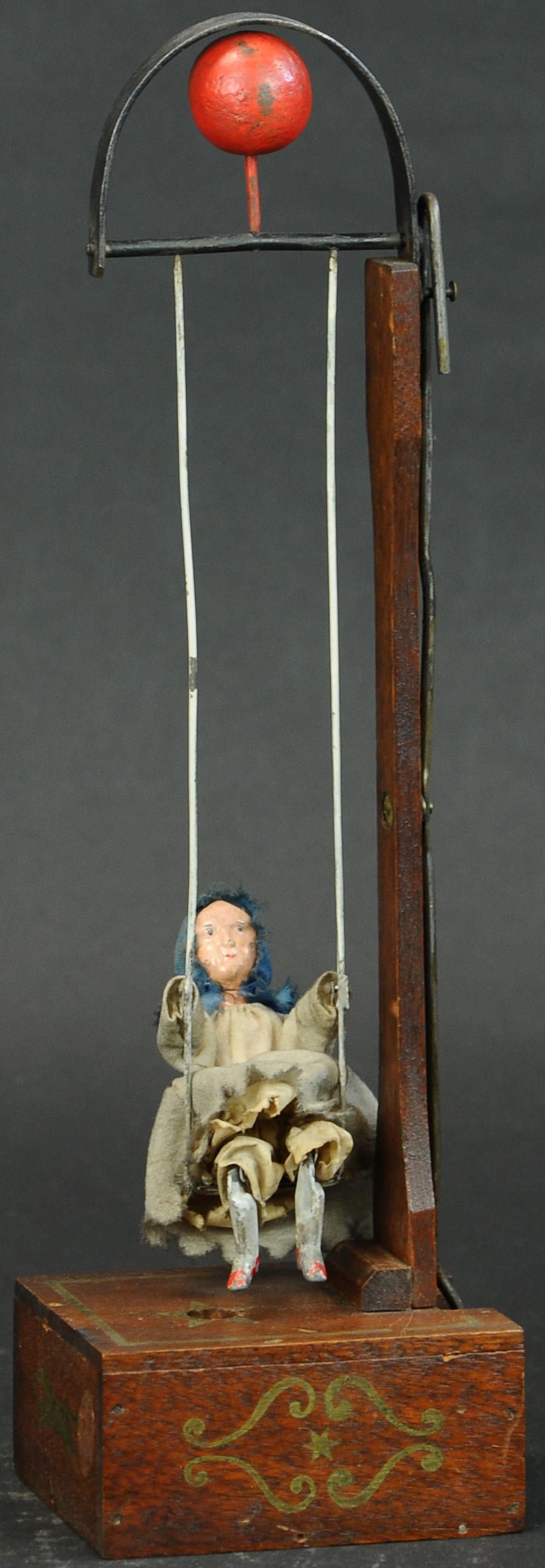 IVES GIRL ON A SWING TOY (1 of 4)