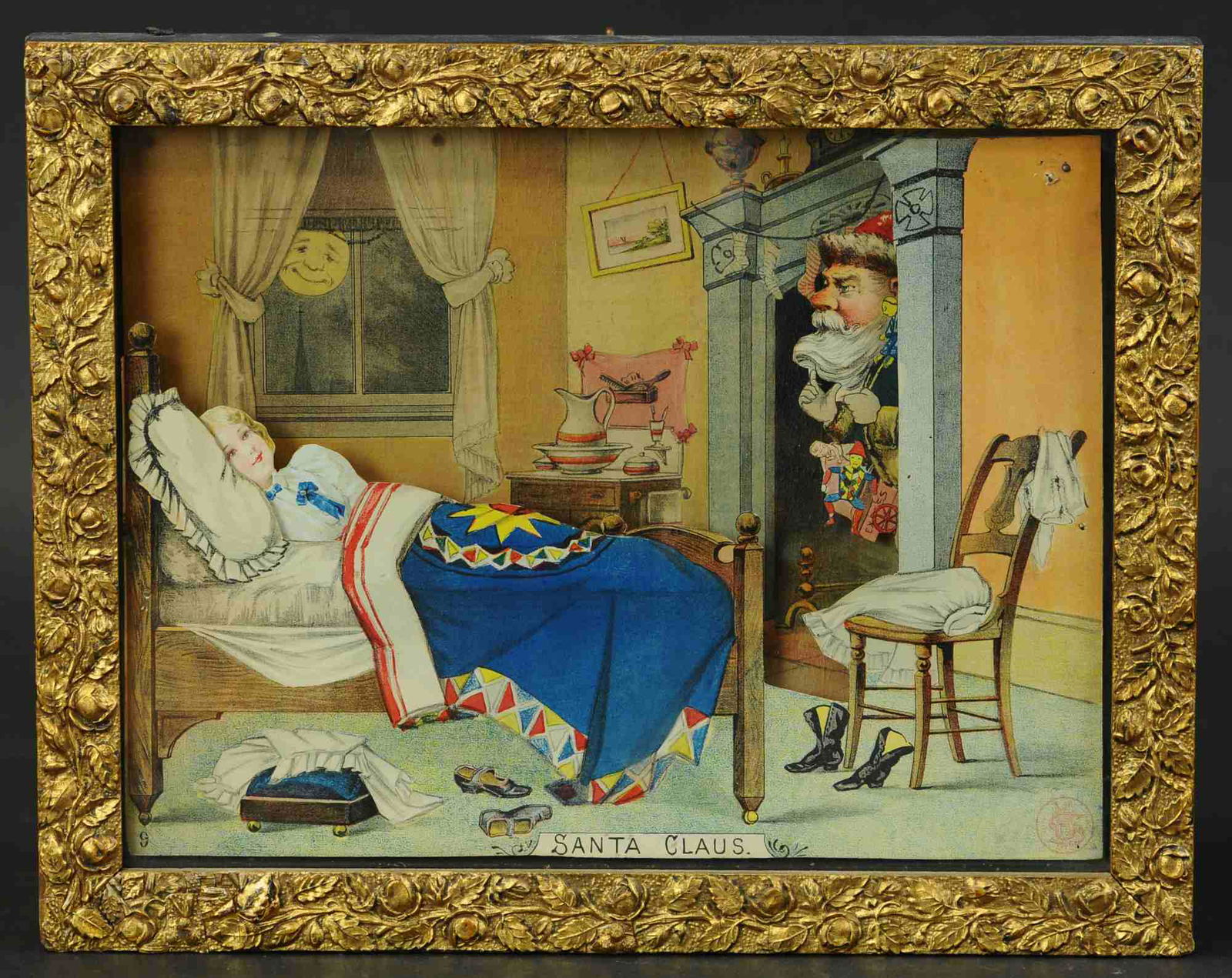 SCHOENHUT A SANTA CLAUS SURPRISE (1 of 4)